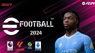 PES 2017 Next Season Patch 2024 [upl. by Haseefan]