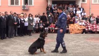 Çevik Kuvvet KEM Köpek Eğitim Merkezi çocukları sevindirdi Çocuk Hastanesi [upl. by Ykcim]