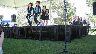 2012 Utah Scottish Festival Harp Irish Dance Company Performs Yo Hornpipe [upl. by Waechter]