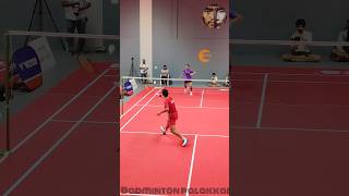 Wait for the Deception 🔥🔥🔥badminton badmintonsingles lakshyasen badmintontrickshots shorts [upl. by Kermy]