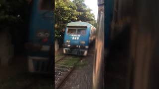 China Blue TRAIN 🚄 RAILWAY 🚆🚂 trending srilankarailway luxurytrain mtrain srilankatrain [upl. by Neenad520]