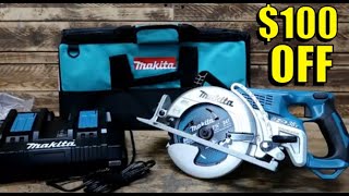 Makita 36V Cordless Circular Saw  BONUS MultiTool [upl. by Laurentium]