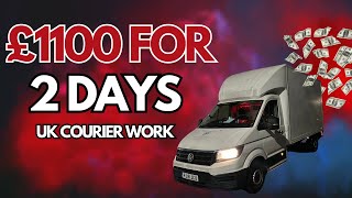 £1100 OVER 2 DAYS  UK Courier [upl. by Aisekal]