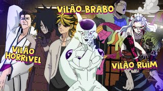 TIPOS DE VILÕES DOS ANIMES ANIMAÇÃO PARÓDIA [upl. by Sonitnatsnoc]