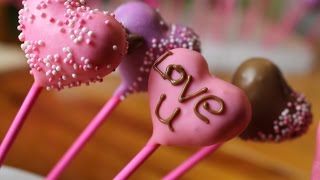 Heart Cakepops l Valentines Day l Englisch  German l Birkman l MoniiFee [upl. by Appledorf44]