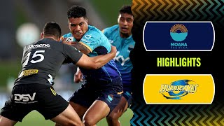 Super Rugby Pacific 2023  Moana Pasifika v Hurricanes  Rd 5 Highlights [upl. by Jillayne]