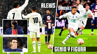 El día que Alexis Sánchez opaco a las Estrellas del PSG de Messi Neymar y compañía [upl. by Eikceb]