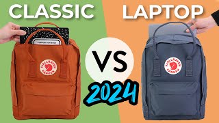 Kanken Classic vs Kanken Laptop Backpack 13quot 15quot 17quot [upl. by Ayad]