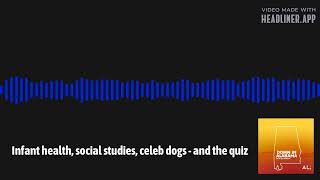 Infant health social studies celeb dogs  and the quiz [upl. by Ennelram]