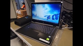 HP Pavilion x360 14t Convertible Hard Teardown [upl. by Eelytsirk]