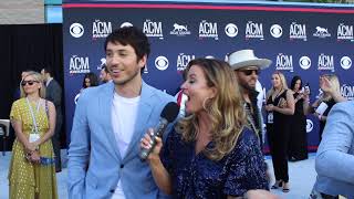 Morgan Evans ACM Red Carpet 2019 [upl. by Gardell]