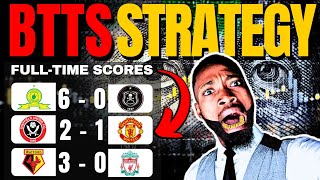 Both Teams To Score BTTS BETTING STRATEGY REVEALED 😳 [upl. by Charis269]