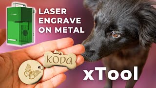 How To Engrave On METAL With Laser Engraver  xTool F1 Unboxing Set up amp Review [upl. by Dorthea]