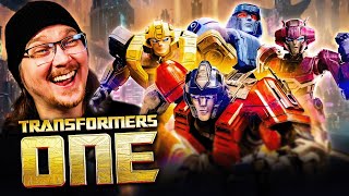 TRANSFORMERS ONE 2024 MOVIE REACTION  First Time Watching  Review [upl. by Walcoff344]