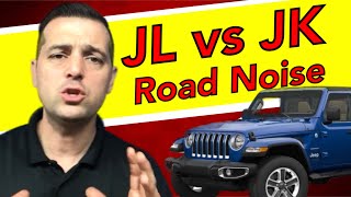 Road Noise 🔴 Old vs New Jeep JL 2018 Wrangler Sahara JL vs JK Wind Noise [upl. by Leitman]