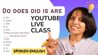 DO DOES IS ARE DID SPOKEN ENGLISH CLASSES IN MALAYALAM ENGLISH IS EASY [upl. by Trinee]