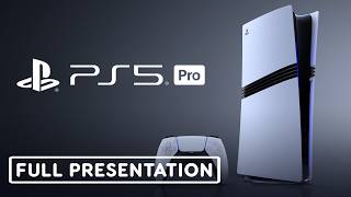 PS5 Pro Reveal  PlayStation 5 Pro Full Technical Presentation [upl. by Euqnomod]