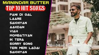 MANINDER BUTTAR All Hit Songs  Audio Jukebox 2023  Maninder Buttar Mashup  New Punjabi Songs 2023 [upl. by Akcirret]