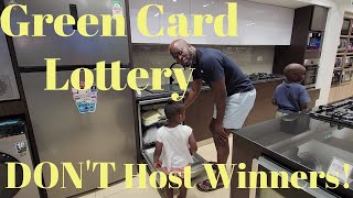 GREEN Card Lottery Season is Here Why HOSTING a Lottery Winner May Not Be For You [upl. by Viens174]