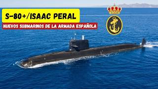 S80Isaac Peral Nuevos submarinos de la Armada Española Armamento [upl. by Ayekram458]