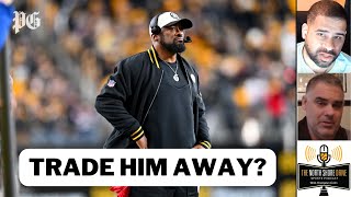 Steelers turmoil Should Mike Tomlin be traded  Mitch Trubisky or Mason Rudolph at QB [upl. by Ahsineb842]