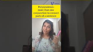 Syndeton Asyndeton Polysyndeton rhetoricaldevice kalyanivallath youtubeshorts [upl. by Zed]