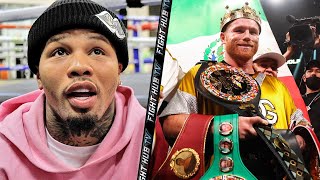 GERVONTA DAVIS REACTS TO KING CANELOS MOVE TO CRUISERWEIGHT SAYS HE HAS THE SAME SKILLS AS CANELO [upl. by Law366]