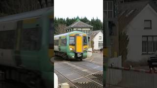 Class 377 passing through Plumpton Green [upl. by Purcell]