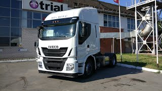 Обзор нового Iveco stralis HIWAY Акпп trialtrucks [upl. by Yelyab205]