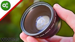 Vivitar 043x Wide Angle  Macro Lens Review [upl. by Anaugal]