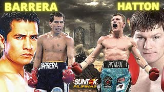 ANG PAGBABALIK NG 2 BOXING LEGENDS SA IBABAW NG RING  MARCO ANTONIO BARRERA VS RICKY HATON [upl. by Koeninger]