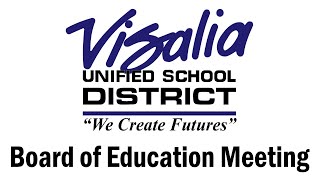 Visalia USD Board of Education Meeting  December 12 2023 [upl. by Nolahs]