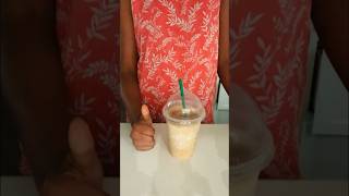 Making VANILLA BEAN Frappuccino starbucks akshara simple recipe diy coffee asmr fyp shorts [upl. by Sidky]