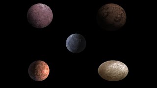 Sounds of the Dwarf planet candidates and their moons and more [upl. by Eux]