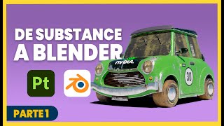 Texturas desde Substance Painter a Blender con UDIMS  Parte 1 English Subtitles [upl. by Godber]