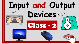 CLASS 2  Computer  Input and Output Devices Of Computer  Input Output and Processing Devices [upl. by Boris]