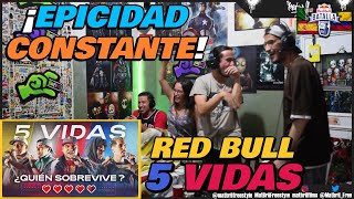 🔴COLOMBIANOS REACCIONAN a RED BULL 5 VIDAS  ¡EPICIDAD CONSTANTE ACZINO GAZIR SKONE MARITHEA [upl. by Enitselec]