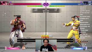 🔥 HDG Younghou 🔥 🥊Aprendiendo a jugar todos los personajes en SF6🥊 🤡 la sal es real🤡 [upl. by Combs]