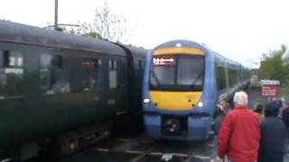 Trainspotter nearly hit by train in Suffolk [upl. by Enirac998]