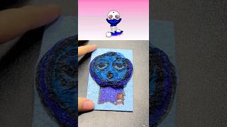 I drew Jevin Blue from Incredibox Abgerny with a Magic Sponge Eraser sprunki incredibox 스프런키 [upl. by Hakaber817]