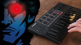 Kavinsky  Nightcall Synth Cover Donner DMK25 Pro [upl. by Delmar817]