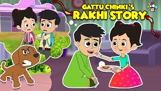 Gattu Chinkis Rakhi Story  Raksha Bandhan Special  English Cartoon  Moral Stories  PunToon Kids [upl. by Euk]