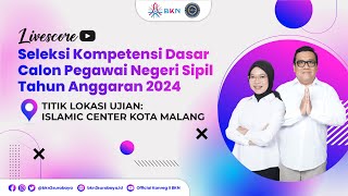 SESI 2  4 NOVEMBER 2024 LIVE SCORE SKD CPNS 2024  TILOK ISLAMIC CENTER KOTA MALANG [upl. by Alleuqahs773]