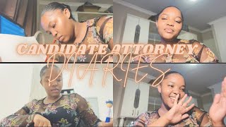 CANDIDATE ATTORNEY DIARIES  COME TO WORK WITH ME vlog lawstudentvlog lawdegree law students [upl. by Oinafipe972]