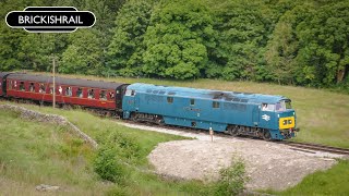 Keighley amp Worth Valley Railway  Diesel Gala  21220623 [upl. by Danyette]