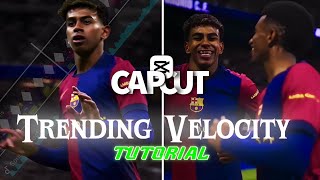 CapCut Trending Velocity Edit  Tutorial [upl. by Lucinda]