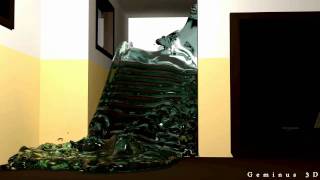 realflow 400k liquid simulation [upl. by Tuck]