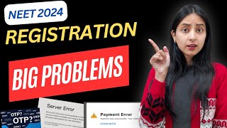 NEET 2024 Registration  Big Issues amp Errors🤯 neet neet2024 update [upl. by Mulford443]