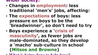 Why do boys underachieve [upl. by Eniamrehs]