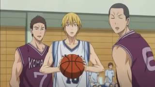 Kuroko No Basket Kise first match with Kuroko [upl. by Musetta]